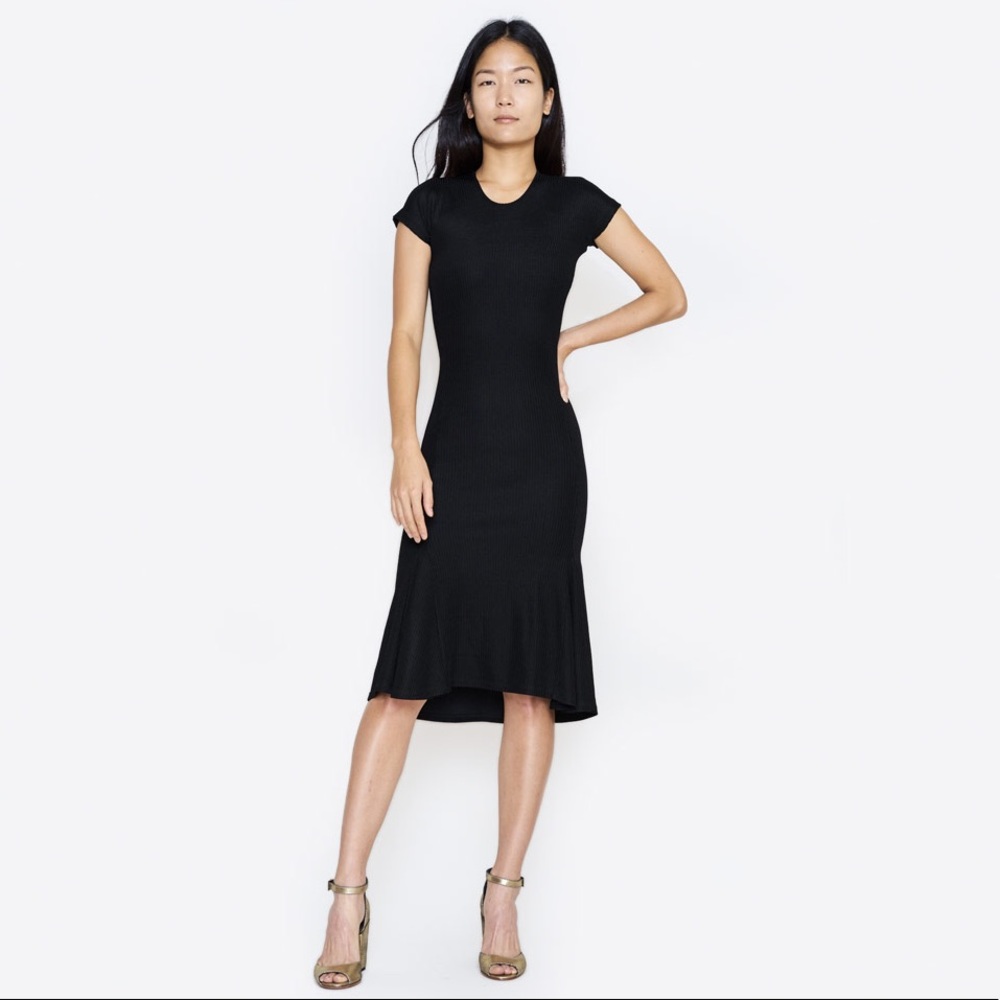 Rachel Comet Ribbed black dress size 2/4